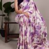 YNF 7008 Purple Satin Silk Saree Perfect for Wedding, Party, Festival Celebrations, Temple Visit, Ethnic Day – . Affordable Price ₹1849. Delivery 4-6 | Designer Sarees, Embroidered Sarees, Sarees, Bollywood Sarees, Creative Sarees, Ethnic Saree, Modern Digital sarees, Party Wear Sarees