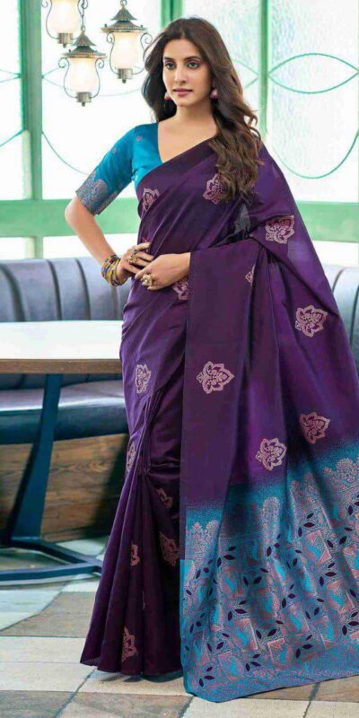 KPR 243 Royal Blue in Soft Lilian Slab Designer Work Saree .Wedding, Party, Festive, Events Available at ₹1349 only. Delivery 4-6 Working Days. Shop now. | Designer Sarees, Embroidered Sarees, Sarees, Bollywood Sarees, Creative Sarees, Ethnic Saree, Modern Digital sarees, Party Wear Sarees