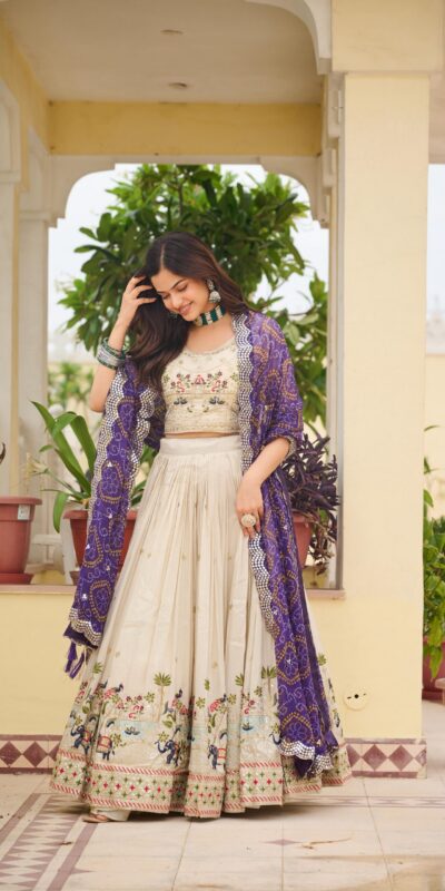 Ram 143 Purple in Color Tissue Silk Embroidery Work Lehenga Choli . Now at just ₹3249. Delivery 4-6 Working Days. Shop now. | Lehenga, Bollywood Lehenga, Creative Lehenga, Designer Lehenga, Embroidered Lehenga, Party Wear Lehenga