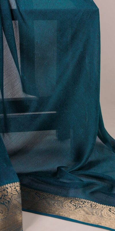 YNF 7908 Teal Mass Mello Saree with Zari Work. Wedding, Party, Festive, Events Introductory Price ₹1449. Delivery 4-6 Working Days. Shop now. | Designer Sarees, Embroidered Sarees, Sarees, Bollywood Sarees, Creative Sarees, Ethnic Saree, Modern Digital sarees, Party Wear Sarees