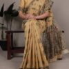 YNF 7415 Yellow Poly Cotton Saree Perfect for Wedding, Party, Makar Sankranti, Temple Visit, Sangeet – . Introductory Price ₹1549. Delivery 4-6 Working | Designer Sarees, Embroidered Sarees, Sarees, Bollywood Sarees, Creative Sarees, Ethnic Saree, Modern Digital sarees, Party Wear Sarees