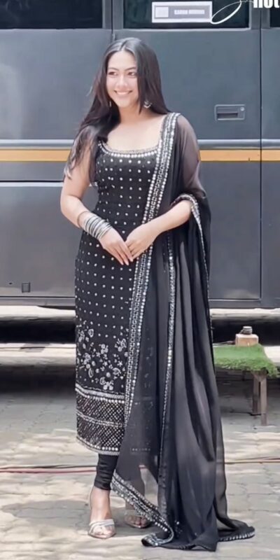 RTC 5912 Black Faux Georgette Salwar Suit Perfect for Wedding, Party, Baisakhi, Baby Shower, Sangeet – . Introductory Price ₹2099. Delivery 4-6 Working | Jump Suits, Tops & Bottoms, Track Suits, Salwar suit, Casual Suits, Creative suits, Designer Suits, Palazzo Suits, Party Wear Suits, Patiala Suits, Straight Suits, Trendy Wear