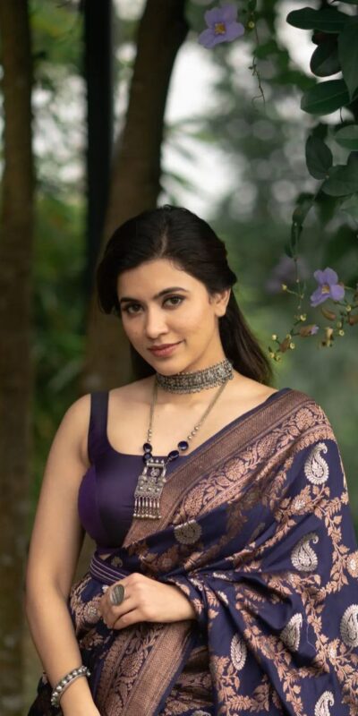 KPR 192 Blue Soft Lichi Silk Saree with Lace Border & Lace Work. Affordable Price ₹1449. Delivery 4-6 Working Days. Shop now. | Sarees, Bollywood Sarees, Creative Sarees, Designer Sarees, Embroidered Sarees, Ethnic Saree, Modern Digital sarees, Party Wear Sarees