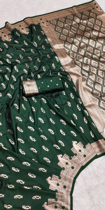 MB 41 Green Color Green Banarasi Silk Zari Weaving Saree . Wedding, Party, Festive, Available at ₹1849 only. Delivery 4-6 Working Days. Shop now. | Designer Sarees, Designer Sarees, Embroidered Sarees, Sarees, Bollywood Sarees, Creative Sarees, Designer Sarees, Embroidered Sarees, Ethnic Saree, Modern Digital sarees, Party Wear Sarees