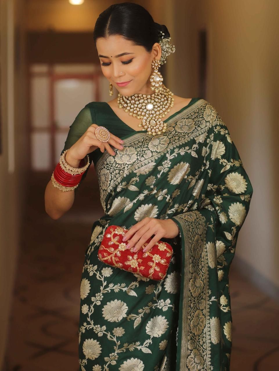 KP 5085 Green in Soft Lichi Silk Wedding, Party, Festive, Events Designer Work Saree . Get it for ₹1349. Delivery 4-6 Working Days. Shop now. | Designer Sarees, Sarees, Bollywood Sarees, Creative Sarees, Embroidered Sarees, Ethnic Saree, Modern Digital sarees, Party Wear Sarees