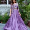 Ram 142 Lavender Vichitra Lehenga Choli with Embroidery Work & Thread Embroidery. Introductory Price ₹2549. Delivery 4-6 Working Days. Shop now. | Lehenga, Bollywood Lehenga, Creative Lehenga, Designer Lehenga, Embroidered Lehenga, Party Wear Lehenga
