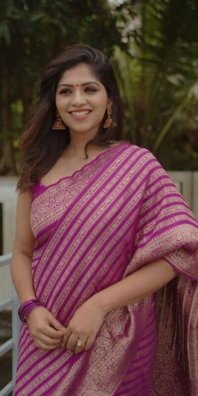 KPR 232 Light Purple Soft Lichi Silk Saree Perfect for Wedding, Party, Anniversary, Sangeet, Baby Shower Now at just ₹1399. Delivery 4-6 Working Days. Shop | Designer Sarees, Sarees, Bollywood Sarees, Creative Sarees, Embroidered Sarees, Ethnic Saree, Modern Digital sarees, Party Wear Sarees