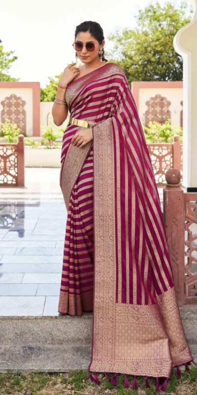 KPR 232 Maroon Soft Lichi Silk Saree Perfect for Wedding, Party, Anniversary, Sangeet, Baby Shower – . Now at just ₹1399. Delivery 4-6 Working Days. Shop n | Designer Sarees, Sarees, Bollywood Sarees, Creative Sarees, Embroidered Sarees, Ethnic Saree, Modern Digital sarees, Party Wear Sarees