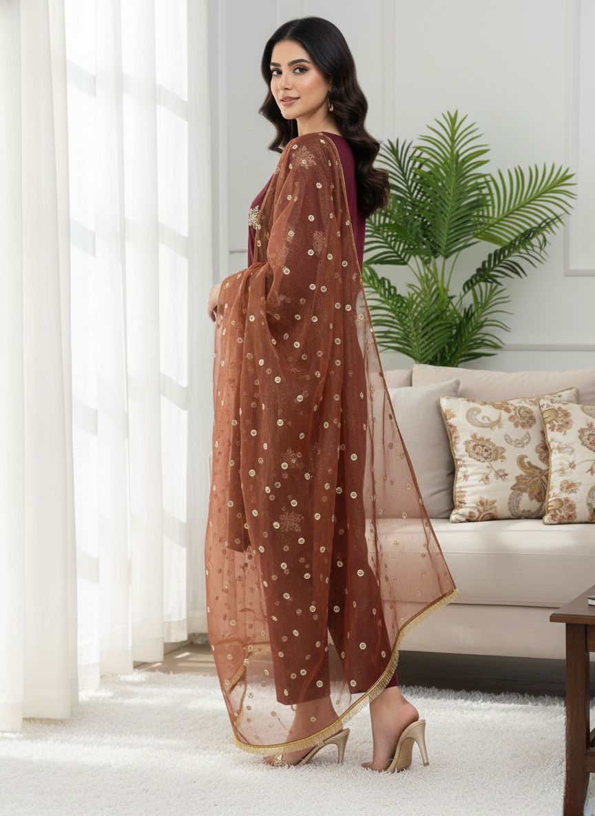 NSR 853 Maroon Natural Crep Silk Salwar Suit Perfect for Wedding, Party, Pongal, Baisakhi, Onam –. Grab it for ₹1749. Delivery 4-6 Working Days. | Palazzo Suits, Party Wear Suits, Patiala Suits, Straight Suits, Trendy Wear