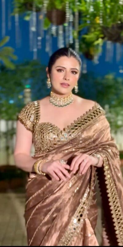 BT 413 Mustered Organza Silk Saree with Mirror Work & Embroidery Work. Introductory Price ₹1999. Delivery 4-6 Working Days. Shop now. | Sarees, Bollywood Sarees, Creative Sarees, Designer Sarees, Embroidered Sarees, Ethnic Saree, Modern Digital sarees, Party Wear Sarees