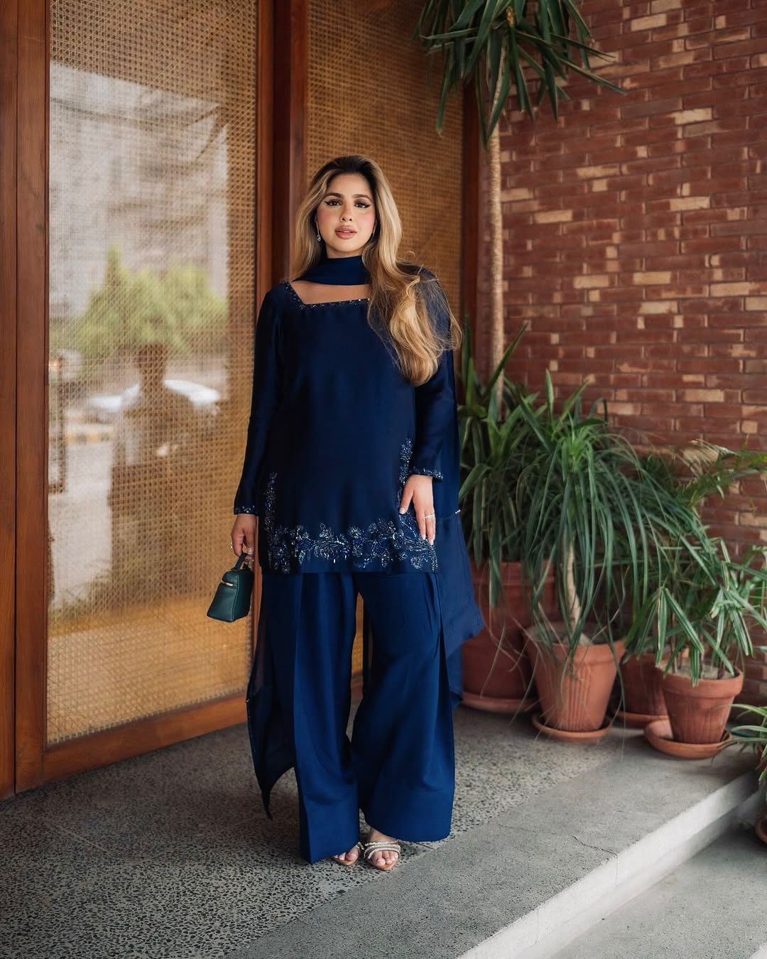 ZF 420 Navy Blue in Natural Crep Silk Embroidery Work Salwar Suit . Exclusive Offer ₹1899. Delivery 4-6 Working Days. Shop now. | Jump Suits, Tops & Bottoms, Track Suits, Salwar suit, Casual Suits, Creative suits, Designer Suits, Palazzo Suits, Party Wear Suits, Patiala Suits, Straight Suits, Trendy Wear