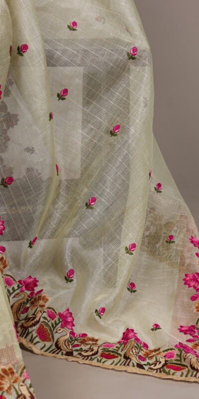 YNF 7400 Pista Zari Kota Tissue Saree Perfect for Wedding, Party, Mehendi, Housewarming, Haldi – . Special Price ₹3299. Delivery 4-6 Working Days. | Designer Sarees, Sarees, Bollywood Sarees, Creative Sarees, Embroidered Sarees, Ethnic Saree, Modern Digital sarees, Party Wear Sarees