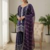 SSR 533 Purple Color Fendy Silk Salwar Suit with Embroidery Work. Affordable Price ₹2149. Delivery 4-6 Working Days. Shop now. | Jump Suits, Salwar suit, Casual Suits, Creative suits, Designer Suits, Palazzo Suits, Party Wear Suits, Patiala Suits, Straight Suits
