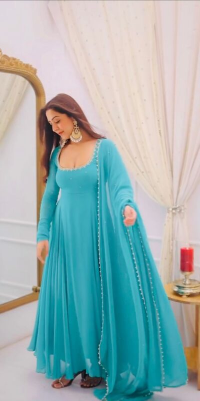 SRK 5312 Sky Blue Faux Georgette Salwar Suit Perfect for Wedding, Party, Pongal, Haldi, Ethnic Day – . Available at ₹1949 only. Delivery 4-6 Workin | Jump Suits, Tops & Bottoms, Track Suits, Salwar suit, Casual Suits, Creative suits, Designer Suits, Palazzo Suits, Party Wear Suits, Patiala Suits, Straight Suits, Trendy Wear