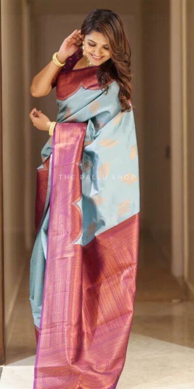 KPR 133 Sky Blue Color Soft Lichi Silk Saree with Designer Work. Exclusive Offer ₹1399. Delivery 4-6 Working Days. Shop now. | Sarees, Bollywood Sarees, Creative Sarees, Designer Sarees, Embroidered Sarees, Ethnic Saree, Modern Digital sarees, Party Wear Sarees