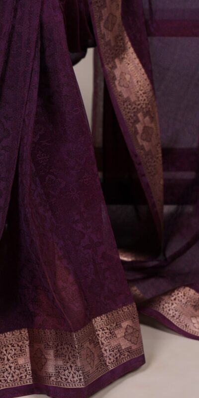 YNF 7911 Wine Poly Shimmer Saree Perfect for Wedding, Party, Ganesh Chaturthi, Bridal Wear, Temple Visit –. Available at ₹1499 only. Delivery 4-6 Workin | Designer Sarees, Sarees, Bollywood Sarees, Creative Sarees, Embroidered Sarees, Ethnic Saree, Modern Digital sarees, Party Wear Sarees