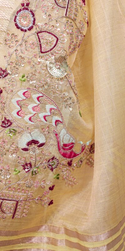 YNF 7401 Yellow in Zari Kota Tissue Zari Work & Embroidery Work Saree . Get it for ₹3199. Delivery 4-6 Working Days. Shop now. | Designer Sarees, Sarees, Bollywood Sarees, Creative Sarees, Embroidered Sarees, Ethnic Saree, Modern Digital sarees, Party Wear Sarees