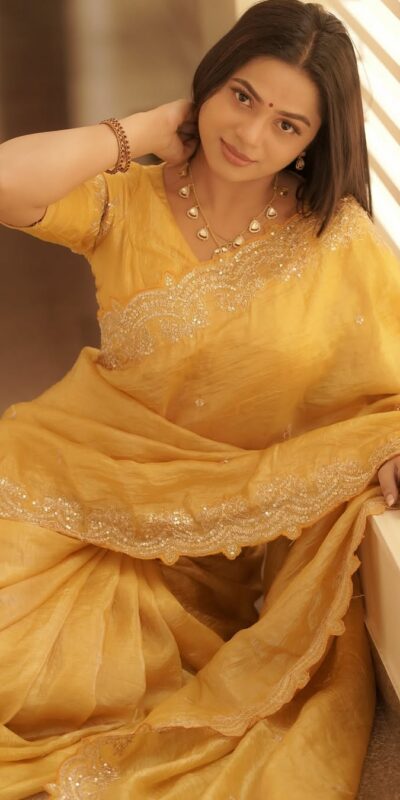 JR 642 Yellow Soft gold crush Saree Perfect for Wedding, Party, Diwali, Pongal, Baisakhi – . Now at just ₹1999. Delivery 4-6 Working Days. Shop now. | Designer Sarees, Sarees, Bollywood Sarees, Creative Sarees, Embroidered Sarees, Ethnic Saree, Modern Digital sarees, Party Wear Sarees