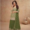 Mahendi Chinon Sequence Work Salwar Suit