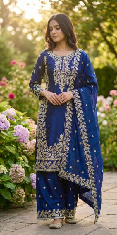 SRK 5316 Blue Organza Silk Salwar Suit Perfect for Wedding, Party, Makar Sankranti, Eid, Durga Puja – . Affordable Price ₹2149. Delivery 4-6 Workin | Jump Suits, Tops & Bottoms, Track Suits, Salwar suit, Casual Suits, Creative suits, Designer Suits, Palazzo Suits, Party Wear Suits, Patiala Suits, Straight Suits, Trendy Wear