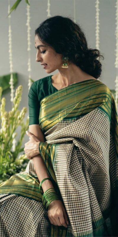 KPR 247 Green Soft Lichi Silk Saree Perfect for Wedding, Party, Raksha Bandhan, Sangeet, Eid – . Get it for ₹1499. Delivery 4-6 Working Days. | Designer Sarees, Sarees, Bollywood Sarees, Creative Sarees, Embroidered Sarees, Ethnic Saree, Modern Digital sarees, Party Wear Sarees