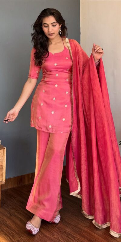 VLM 317 Pink NC Silk Salwar Suit with Lace Work & Embroidery Work. Festive Deal ₹1949. Delivery 4-6 Working Days. Shop now. | Jump Suits, Tops & Bottoms, Track Suits, Salwar suit, Casual Suits, Creative suits, Designer Suits, Palazzo Suits, Party Wear Suits, Patiala Suits, Straight Suits, Trendy Wear