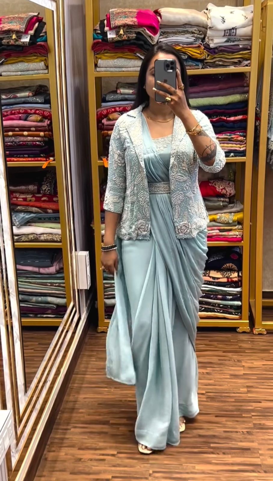 BB 58 Sky Blue Chinon Silk Saree Perfect for Wedding, Party, Engagement, Baby Shower, Sangeet – . Available at ₹1999 only. Delivery 4-6 Working Day | Designer Sarees, Sarees, Bollywood Sarees, Creative Sarees, Embroidered Sarees, Ethnic Saree, Modern Digital sarees, Party Wear Sarees