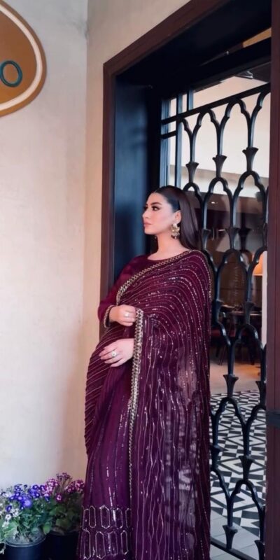 FB L342 Wine Color Kasturi Silk Georgette Saree with Zari Work. Online Best Price ₹2649. Delivery 4-6 Working Days. Shop now. | Designer Sarees, Modern Digital sarees, Sarees, Bollywood Sarees, Creative Sarees, Embroidered Sarees, Ethnic Saree, Party Wear Sarees