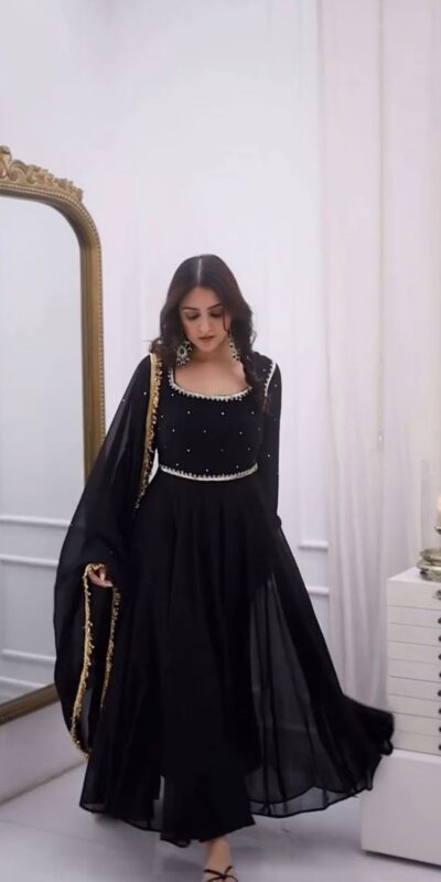 RTC 5965 Black in Color Faux Georgette Lace Work Salwar Suit . Wedding, Party, Festive, Get it for ₹2049. Delivery 4-6 Working Days. Shop now. | Jump Suits, Salwar suit, Casual Suits, Creative suits, Designer Suits, Palazzo Suits, Party Wear Suits, Patiala Suits, Straight Suits