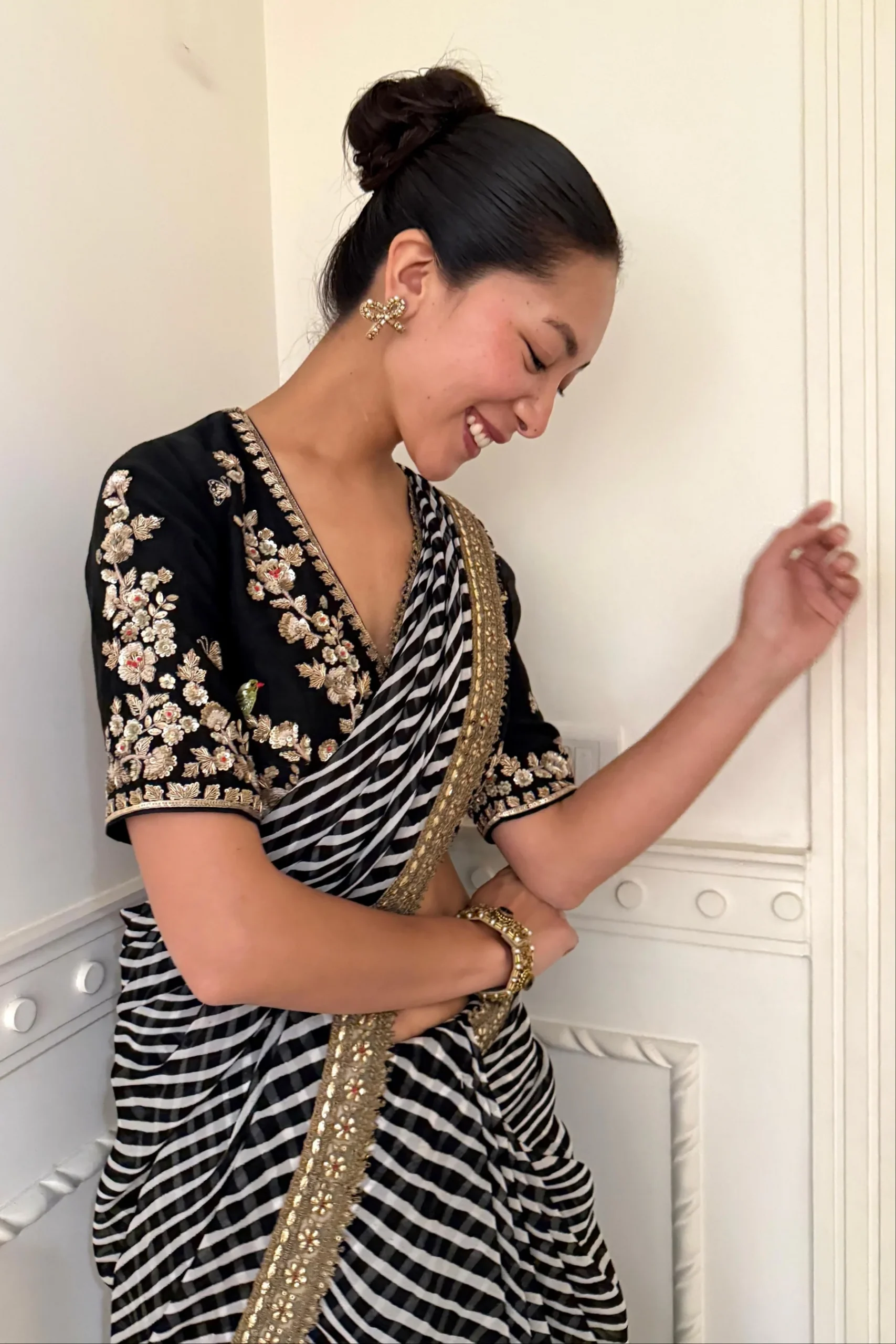 NC 5553 Black Faux Georgette Saree Perfect for Wedding, Party, Bridal Wear, Baisakhi, Raksha Bandhan –. Introductory Price ₹1899. Delivery 4-6 Workin | Designer Sarees, Sarees, Bollywood Sarees, Creative Sarees, Embroidered Sarees, Ethnic Saree, Modern Digital sarees, Party Wear Sarees