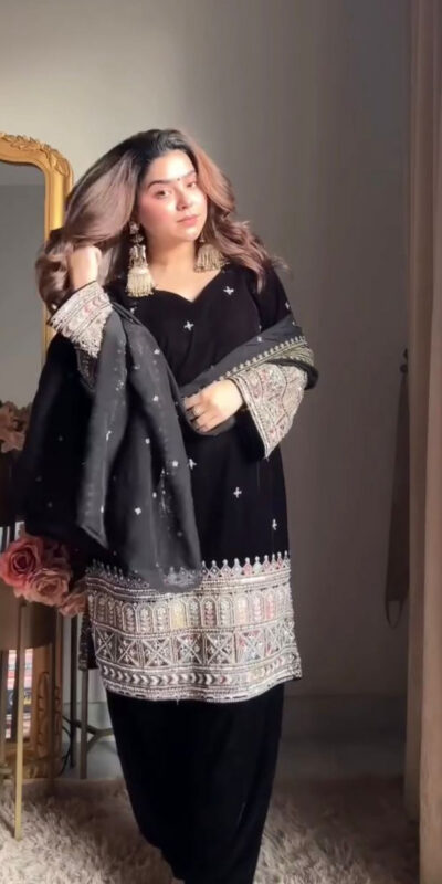 KD 1571 Black Color Velvet With Sequence Work Salwar Suit . Online Exclusive Offer ₹2399. Delivery 4-6 Working Days. Shop now. | Jump Suits, Salwar suit, Casual Suits, Creative suits, Designer Suits, Palazzo Suits, Party Wear Suits, Patiala Suits, Straight Suits