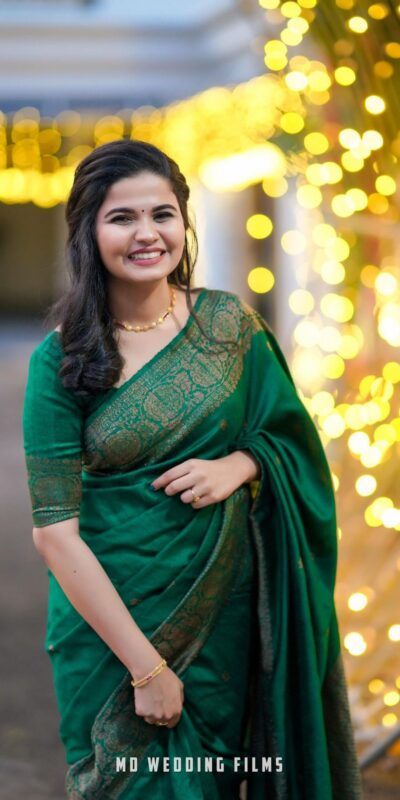 KPR 6075 Green in Color Soft Lichi Silk Lace Work & Lace Border Saree . Special Price ₹1399. Delivery 4-6 Working Days. Shop now. | Designer Sarees, Sarees, Bollywood Sarees, Creative Sarees, Embroidered Sarees, Ethnic Saree, Modern Digital sarees, Party Wear Sarees