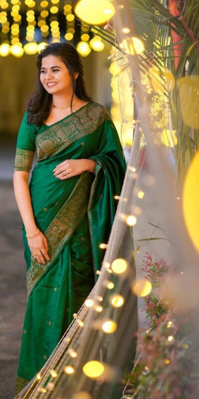 KPR 6075 Green in Color Soft Lichi Silk Lace Work & Lace Border Saree . Special Price ₹1399. Delivery 4-6 Working Days. Shop now. | Designer Sarees, Sarees, Bollywood Sarees, Creative Sarees, Embroidered Sarees, Ethnic Saree, Modern Digital sarees, Party Wear Sarees