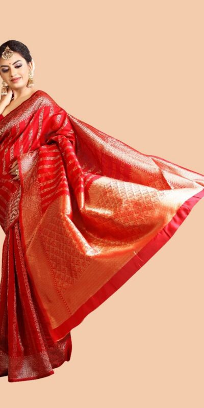 KPR 031 Red Color Soft Lichi Silk Saree with Lace Border & Lace Work. Best Price ₹1349. Delivery 4-6 Working Days. Shop now. | Designer Sarees, Sarees, Bollywood Sarees, Creative Sarees, Embroidered Sarees, Ethnic Saree, Modern Digital sarees, Party Wear Sarees