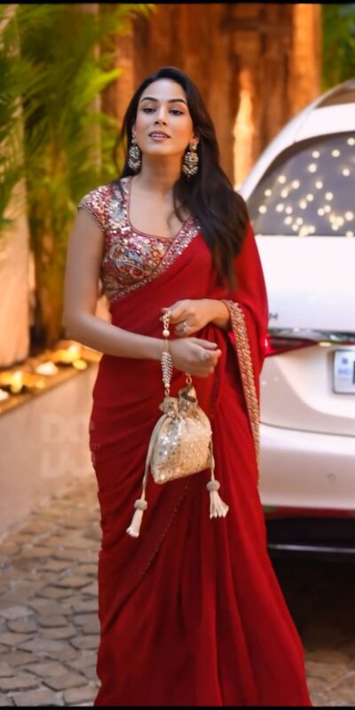 SC 1013 Red Rangoli Silk Saree Perfect for Wedding, Party, Diwali, Onam, Eid – . Get it for ₹1949. Delivery 4-6 Working Days. Shop now. | Designer Sarees, Sarees, Bollywood Sarees, Creative Sarees, Embroidered Sarees, Ethnic Saree, Modern Digital sarees, Party Wear Sarees