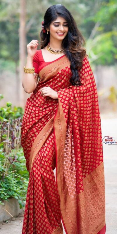KPR 174 Red in Color Soft Lichi Silk Lace Work & Lace Border Saree . Special Price ₹1349. Delivery 4-6 Working Days. Shop now. | Designer Sarees, Sarees, Bollywood Sarees, Creative Sarees, Embroidered Sarees, Ethnic Saree, Modern Digital sarees, Party Wear Sarees