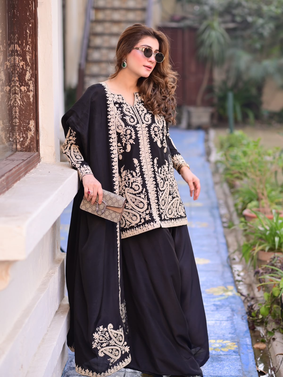 KD 1631 Black Black Faux Georgette Salwar Suit with Embroidery Work. Get it for ₹2099. Delivery 4-6 Working Days. Shop now. | Jump Suits, Salwar suit, Casual Suits, Creative suits, Designer Suits, Palazzo Suits, Party Wear Suits, Patiala Suits, Straight Suits