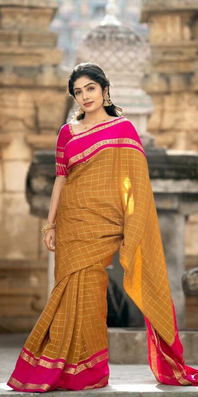 KPR 287 Mustered Color Yellow Soft Lichi Silk Saree with Jacquard Work. Best Price ₹1449. Delivery 4-6 Working Days. Shop now. | Designer Sarees, Modern Digital sarees, Sarees, Bollywood Sarees, Creative Sarees, Embroidered Sarees, Ethnic Saree, Party Wear Sarees