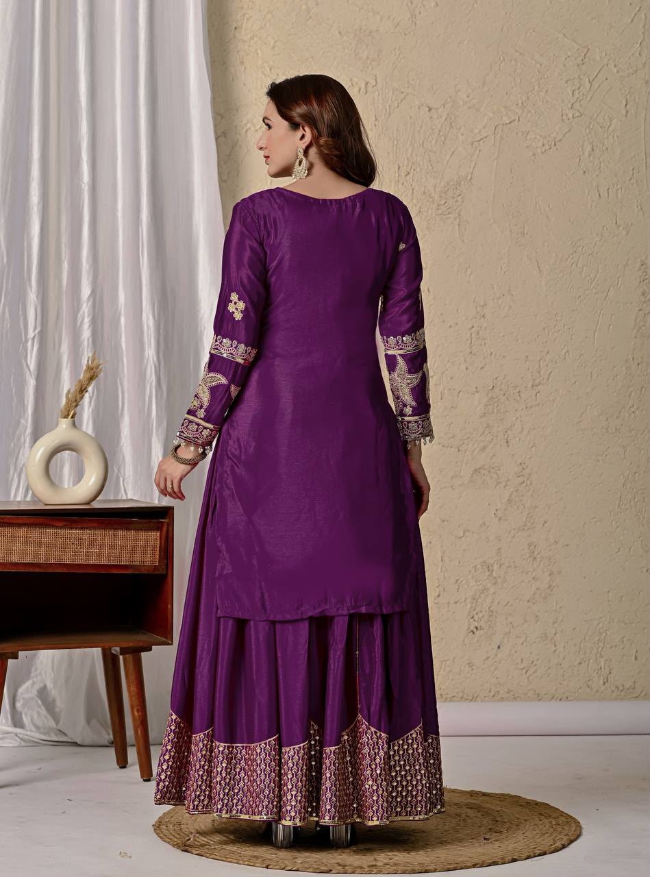 MD 3055 Wine Color Chinon Silk Salwar Suit with Embroidery Work. Online Get it for ₹2149. Delivery 4-6 Working Days. Shop now. | Jump Suits, Salwar suit, Casual Suits, Creative suits, Designer Suits, Palazzo Suits, Party Wear Suits, Patiala Suits, Straight Suits