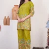 DIVA 137 Mehendi Pure Cotton Kantha work Elegant Kurti with Designer Work. Price 1749 - Delivery 4-6 Working Days. Shop now. | Kurti, Bollywood Kurti, Creative Kurtis, Designer Kurti, Party Wear Kurti, Selfie Kurti