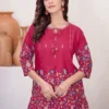 DIVA 137 Pink Pure Cotton Kantha work Elegant Kurti with Designer Work. Price 1749 - Delivery 4-6 Working Days. Shop now. | Kurti, Bollywood Kurti, Creative Kurtis, Designer Kurti, Party Wear Kurti, Selfie Kurti
