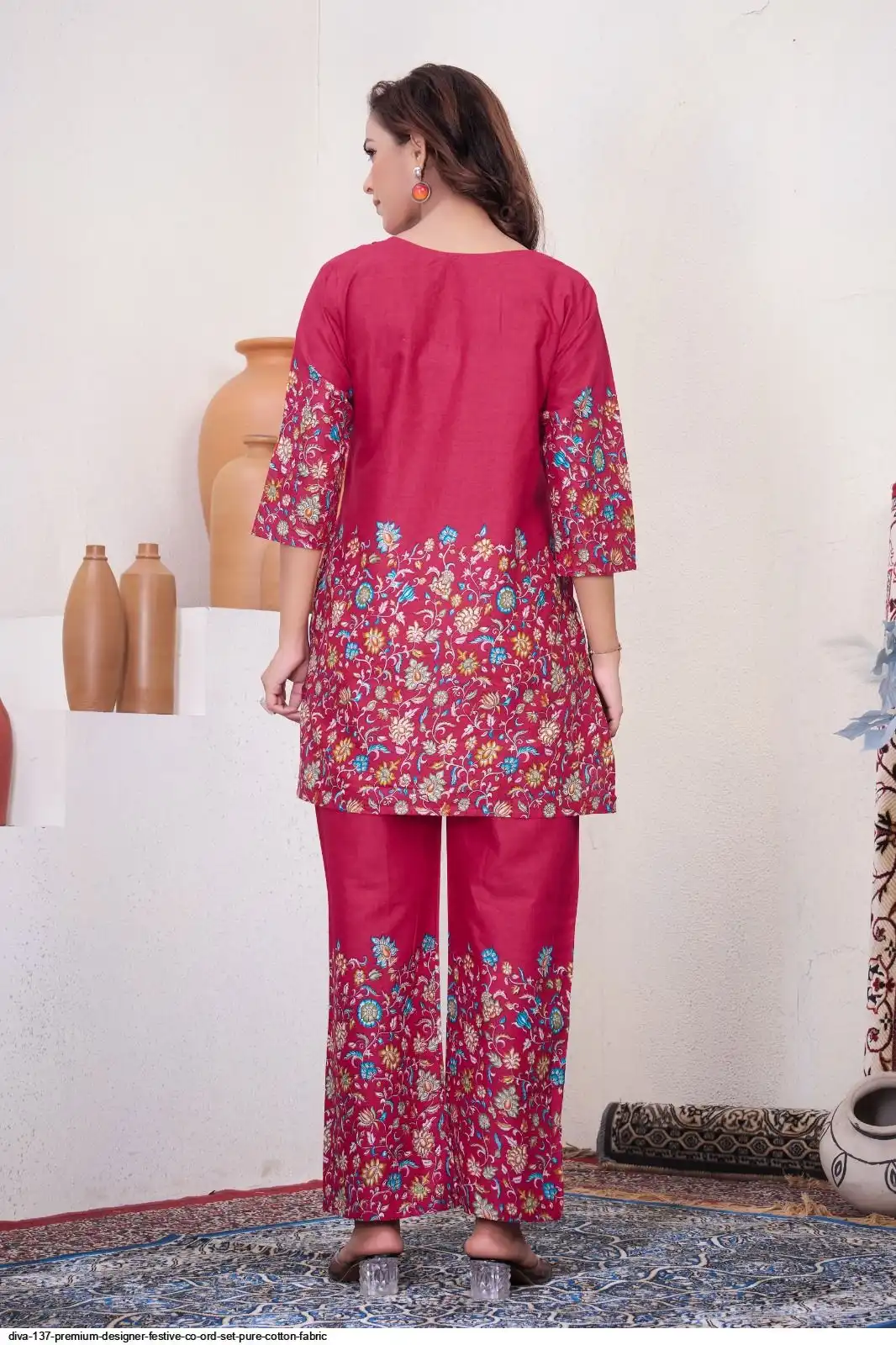 DIVA 137 Pink Pure Cotton Kantha work Elegant Kurti with Designer Work. Price 1749 - Delivery 4-6 Working Days. Shop now. | Kurti, Bollywood Kurti, Creative Kurtis, Designer Kurti, Party Wear Kurti, Selfie Kurti