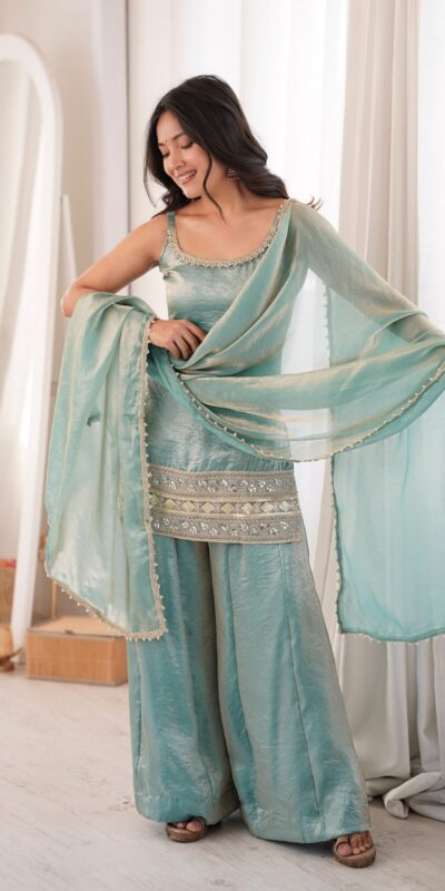 ZSR 3177 Sea Green in Doremon Crush Embroidery Work & Mirror Work Salwar Suit . Best Price ₹2099. Delivery 4-6 Working Days. Shop now. | Jump Suits, Salwar suit, Casual Suits, Creative suits, Designer Suits, Palazzo Suits, Party Wear Suits, Patiala Suits, Straight Suits