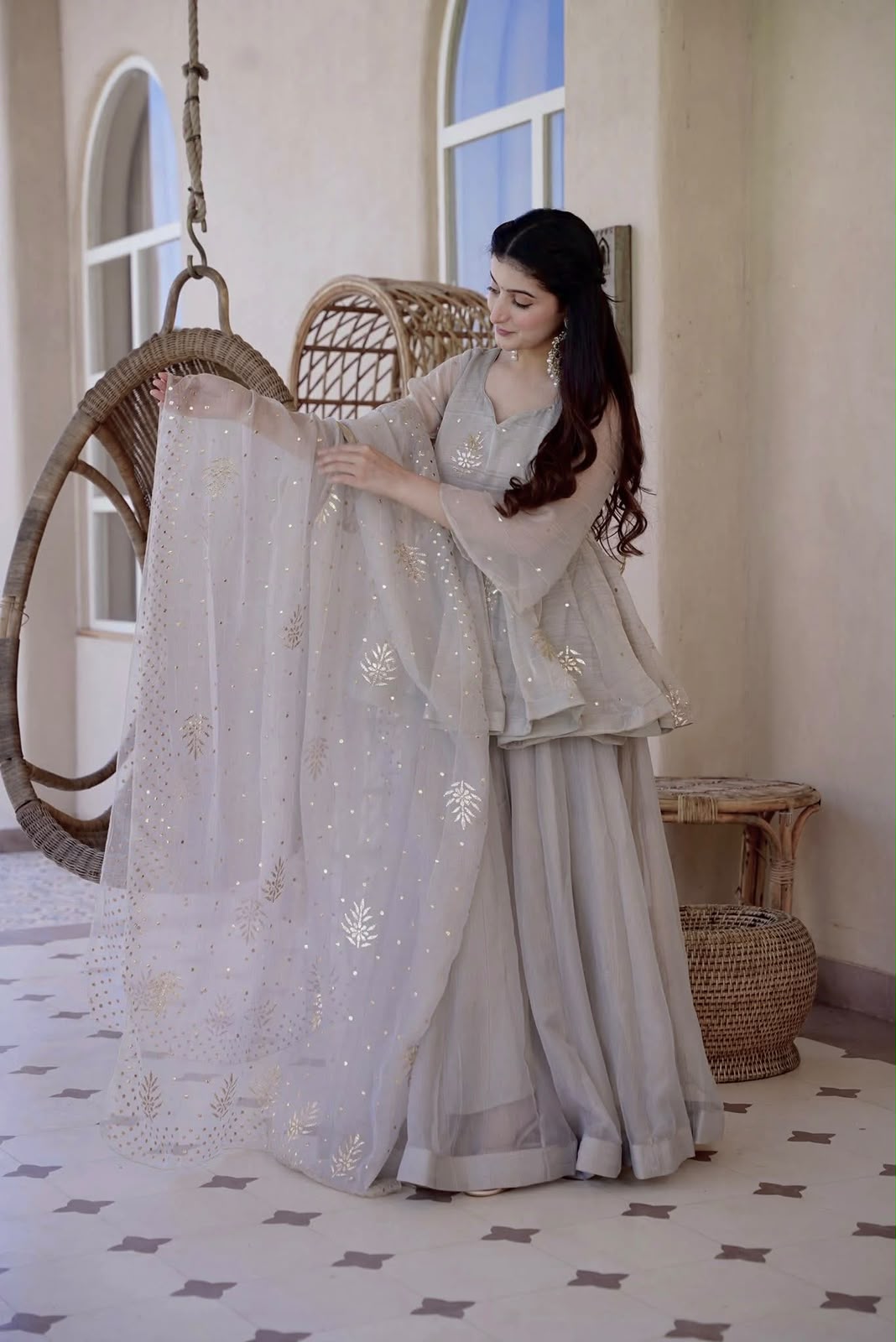 RTC 6046 Grey Grey Tabby Silk Salwar Suit. Perfect for Wedding, Party, Mehendi, Eid, Raksha Bandhan – Exclusive Offer ₹2399. Delivery 4-6 Working Days. | Jump Suits, Salwar suit, Casual Suits, Creative suits, Designer Suits, Palazzo Suits, Party Wear Suits, Patiala Suits, Straight Suits