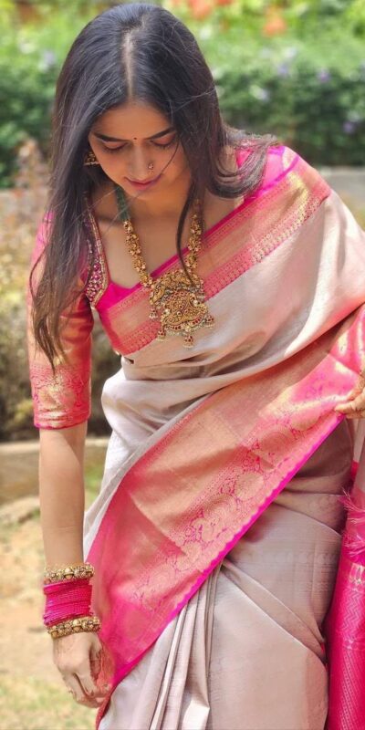 KPR 198 Silver Color Yellow Soft Lichi Silk Saree with Jacquard Work. Best Price ₹1499. Delivery 4-6 Working Days. Shop now. | Designer Sarees, Modern Digital sarees, Sarees, Bollywood Sarees, Creative Sarees, Embroidered Sarees, Ethnic Saree, Party Wear Sarees