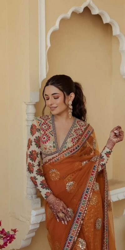 ST 487 Mustered in Butterfly Net Lace Work & Embroidery Work Saree . Affordable Price ₹1999. Delivery 4-6 Working Days. Shop now. | Designer Sarees, Modern Digital sarees, Sarees, Bollywood Sarees, Creative Sarees, Embroidered Sarees, Ethnic Saree, Party Wear Sarees