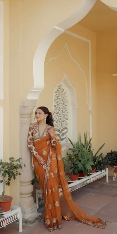 ST 487 Mustered in Butterfly Net Lace Work & Embroidery Work Saree . Affordable Price ₹1999. Delivery 4-6 Working Days. Shop now. | Designer Sarees, Modern Digital sarees, Sarees, Bollywood Sarees, Creative Sarees, Embroidered Sarees, Ethnic Saree, Party Wear Sarees