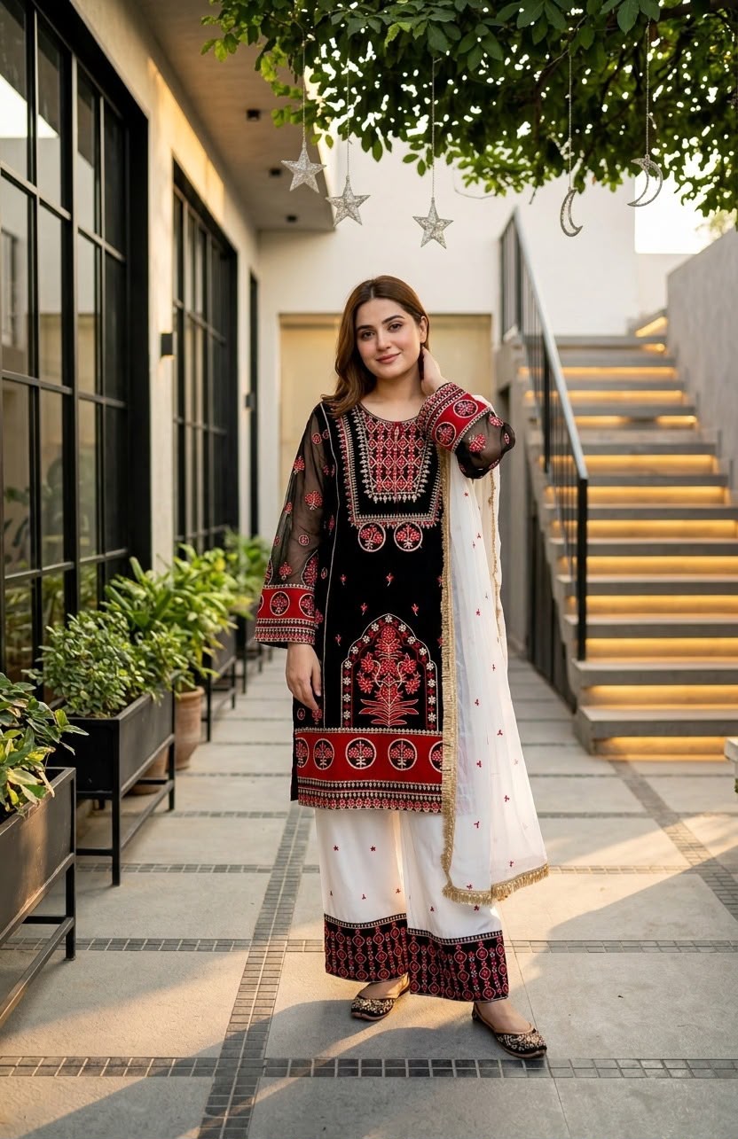 SKF 1731 Black Color Natural Crep Salwar Suit with Embroidery Work. Wedding, Party, Festive, Best Price ₹2149. Delivery 4-6 Working Days. Shop now. | Jump Suits, Salwar suit, Casual Suits, Creative suits, Designer Suits, Palazzo Suits, Party Wear Suits, Patiala Suits, Straight Suits