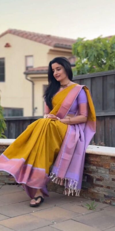 KP 6061 Mustered Color Soft Lichi Silk Saree with Jacquard Work. Best Price ₹1349. Delivery 4-6 Working Days. Online Shop now. | Designer Sarees, Modern Digital sarees, Sarees, Bollywood Sarees, Creative Sarees, Embroidered Sarees, Ethnic Saree, Party Wear Sarees