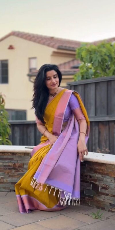 KP 6061 Mustered Color Soft Lichi Silk Saree with Jacquard Work. Best Price ₹1349. Delivery 4-6 Working Days. Online Shop now. | Designer Sarees, Modern Digital sarees, Sarees, Bollywood Sarees, Creative Sarees, Embroidered Sarees, Ethnic Saree, Party Wear Sarees